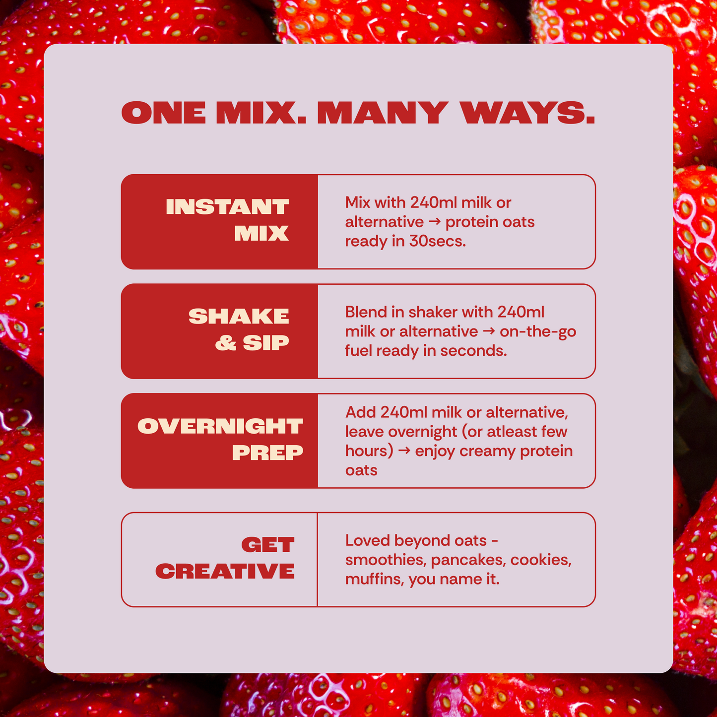 Strawberry Swirl - BYOB
