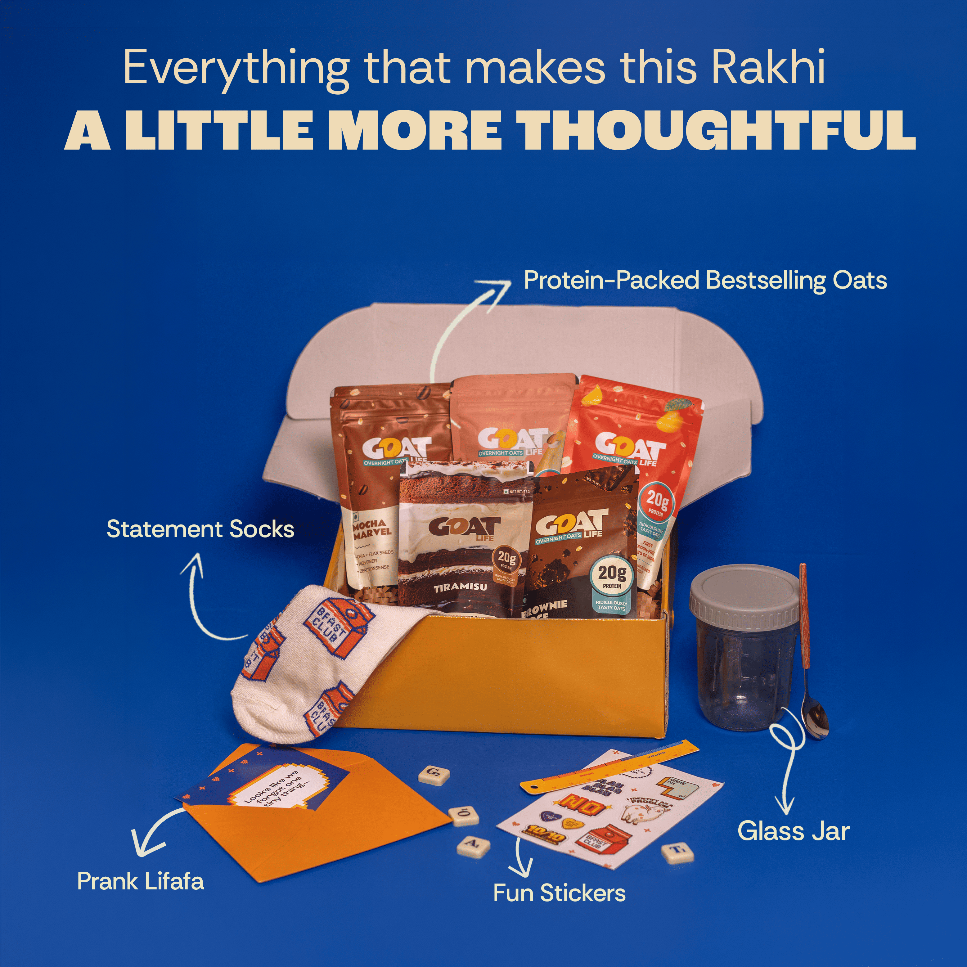 The GOAT Rakhi Box