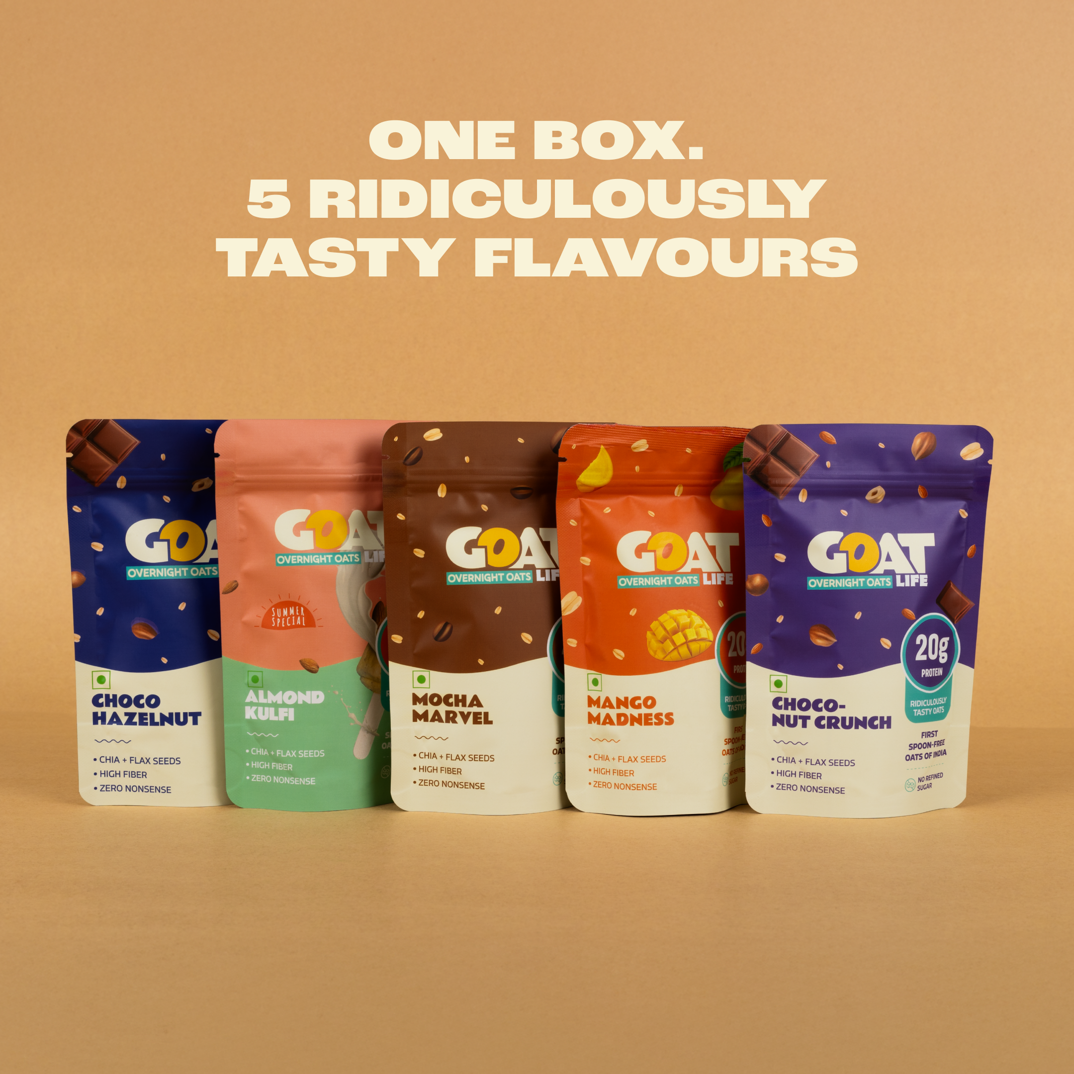 ASSORTED HIGH PROTEIN BOX (PACK OF 5 )