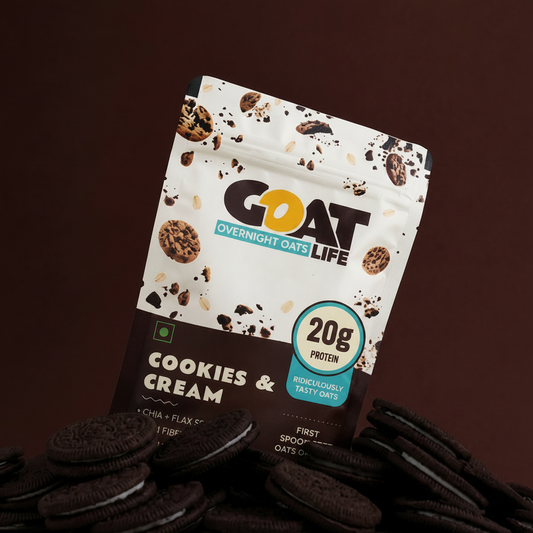 Cookies and Cream High Protein Oats
