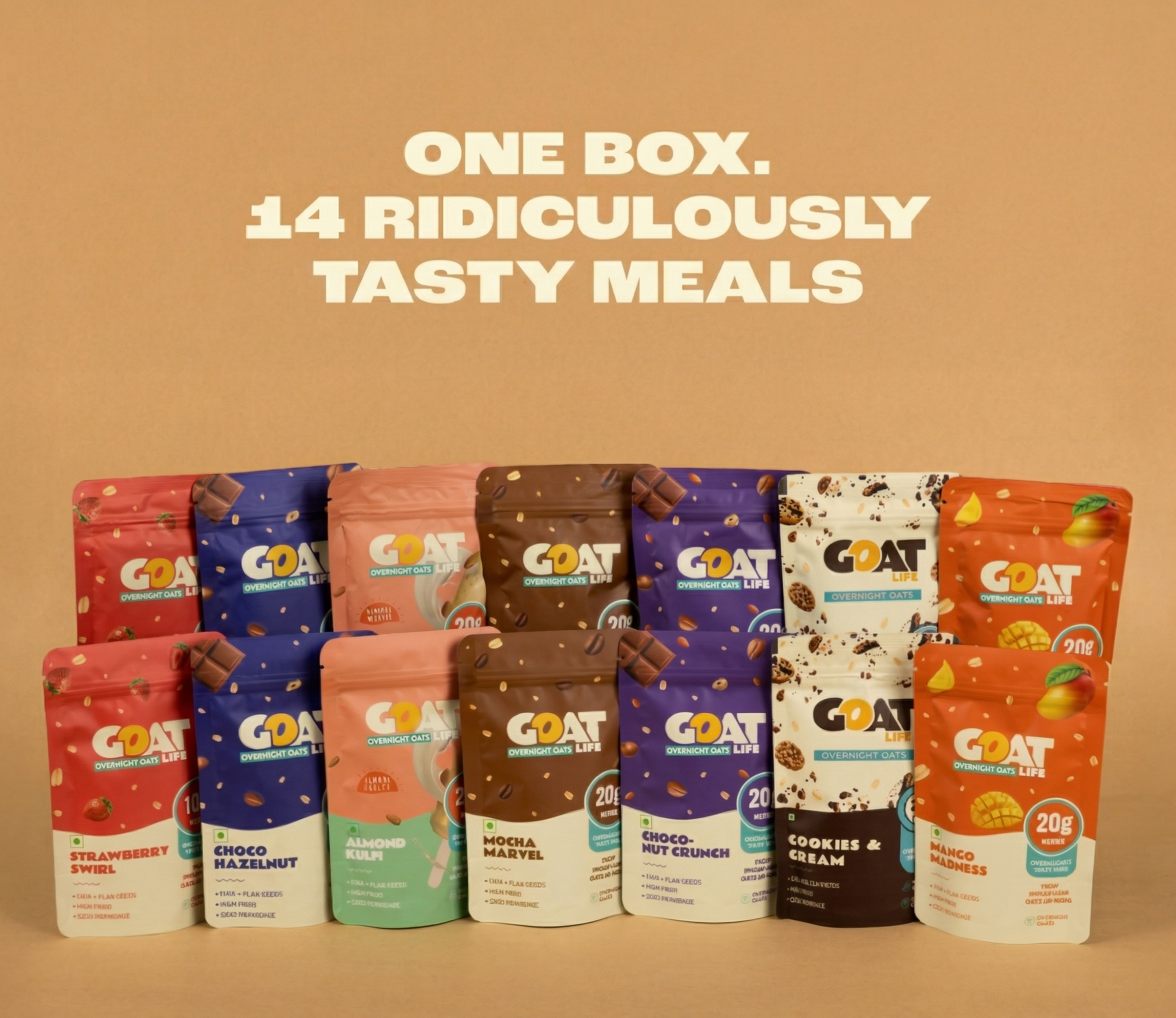 ASSORTED PROTEIN BOX (PACK OF 14)