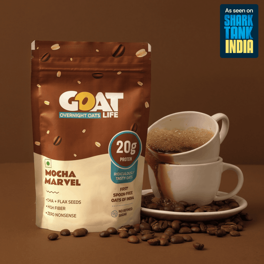 MOCHA MARVEL HIGH PROTEIN OATS  - (PACK OF 5)