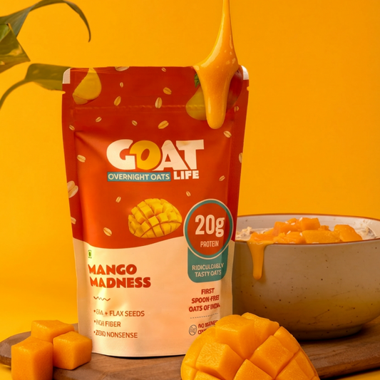 MANGO MADNESS HIGH PROTEIN OATS  - (PACK OF 5)