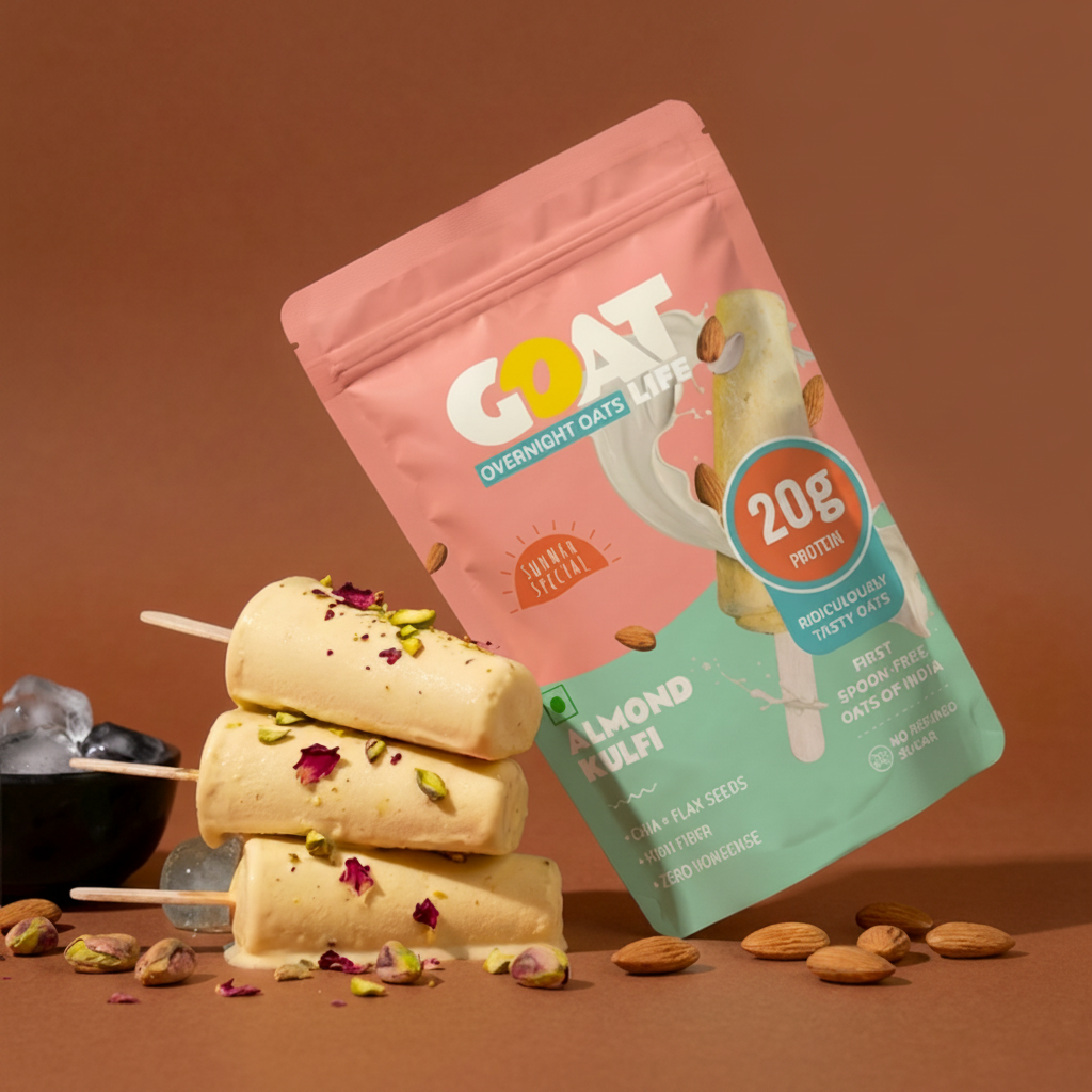 Almond Kulfi High Protein Oats - Pack of 5
