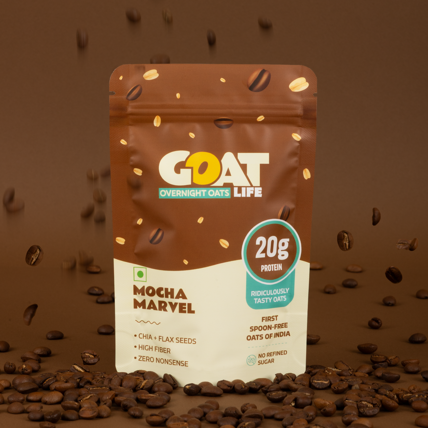 MOCHA MARVEL HIGH PROTEIN OATS  - (PACK OF 5)