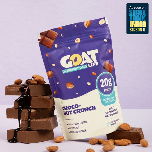 CHOCO NUT CRUNCH HIGH PROTEIN OATS - (PACK OF 5 )