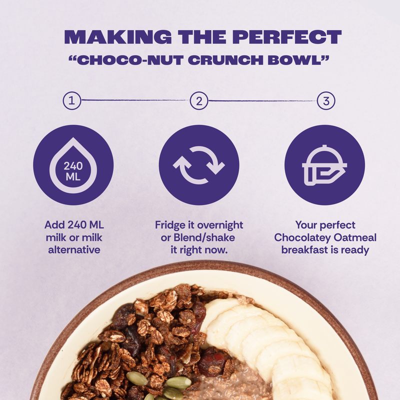 Choconut Crunch High Protein Oats - Pack of 5