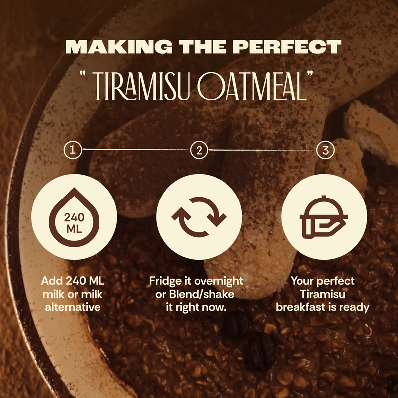 Tiramisu High Protein Oats - Pack of 5