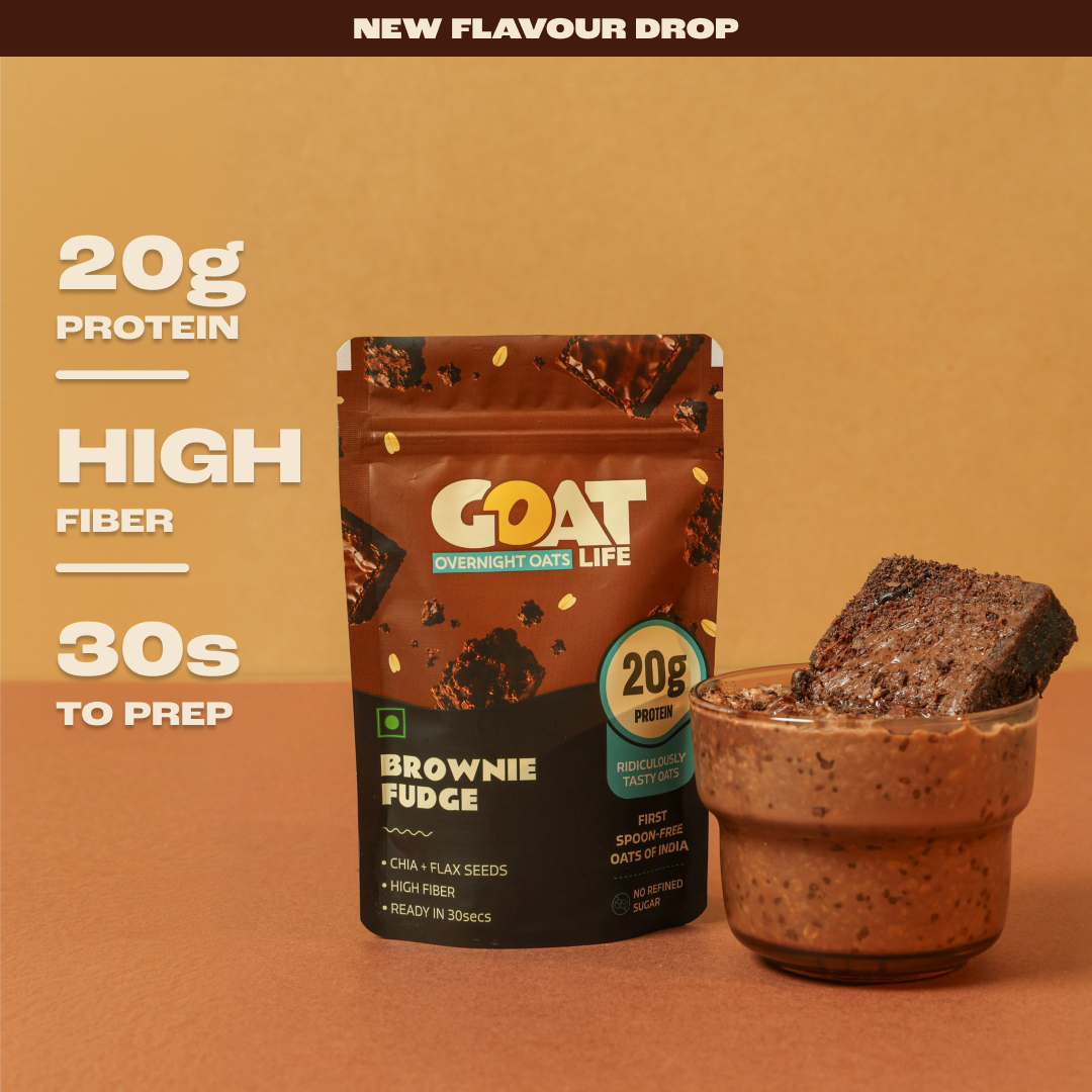 Brownie Fudge High Protein Oats - Pack of 5